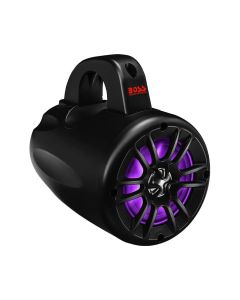 Boss Audio 4" 500W Weatherproof Amplified Bluetooth Power Pod Audio System- BOSS-B40RGB
