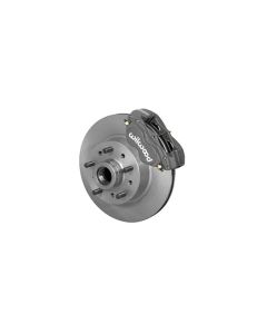 Wilwood Classic Series Dynalite Front Brake Kit - Plain Rotor - Black - Ford Mustang 1974-1980- WILW