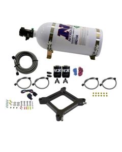 Nitrous Express 4150 Assassin Plate Stage 6 Nitrous Kit (50-300HP) w/10lb Bottle - 67040-10
