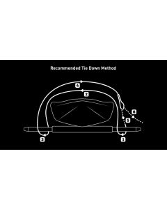 Rhino Rack Rapid Straps w/ Buckle Protector (5.5m) RTD55P - RHIN-RTD55P