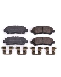 Power Stop 08-13 Toyota Highlander Rear Z17 Evolution Ceramic Brake Pads w/Hardware - 17-1325