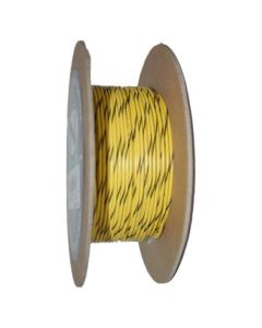NAMZ OEM Color Primary Wire 100ft. Spool 18g - Yellow/Black Stripe - NWR-40-100
