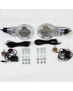 Granatelli 4.0in Dual Electronic Exhaust Cutout (Cutout Only) - 307540D