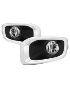 Spyder 15-17 Jeep Renegade OEM Fog Lights w/Switch & Cover - Clear (FL-JREN-T-C) - 5085023