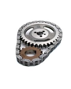 COMP Cams High Energy Timing Chain Set for Chevrolet Small Block V8 1955-1986, Single Roller Chain, Steel Construction, Black Finish - 3210CPG