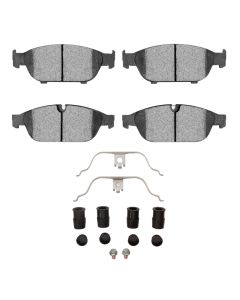 DFC 12-18 Audi A6 Quattro Front 4000 HybriDynamic Brake Pads and Hardware Kit - 4000-1549-01