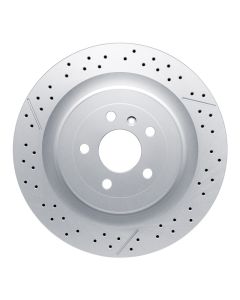DFC 12-19 Mercedes-Benz GLS63 AMG Rear Drilled GeoSPEC Coated Rotor and Slotted - 634-63141