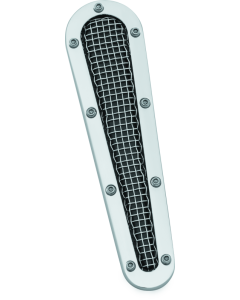 Kuryakyn Mesh Dash Insert Chrome - Sleek Style Upgrade
