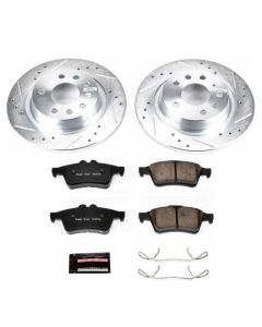 Power Stop 03-11 Saab 9-3 Rear Z23 Evolution Sport Brake Kit - K981