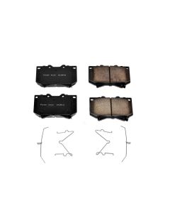 Power Stop 01-03 Toyota Sequoia Front Z17 Evolution Ceramic Brake Pads w/Hardware - 17-812