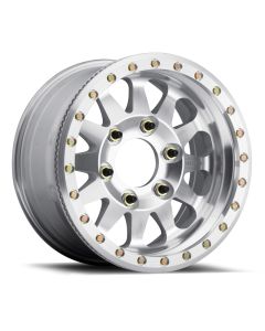 Method MR101 Beadlock 17x9 -12mm Offset 6x6.5 108mm CB Raw Machined w/BH-H24125 Wheel - MR10179070312BR