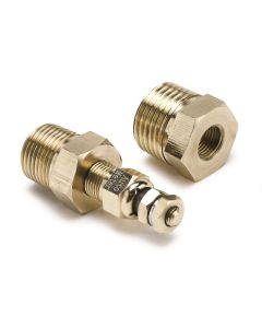 Autometer Replacement Senders for Short Sweep Electric Temperature Gauge Sender (250/300/340 Deg) - 2258