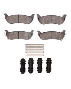 DFC 04-08 Chrysler Pacifica Rear 4000 HybriDynamic Brake Pads and Hardware Kit - 4000-0998-01