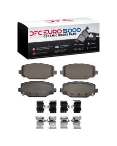 DFC 12-20 Chrysler Town & Country Rear Euro 5000 Ceramic Brake Pads and Hardware Kit - 1600-1596-01