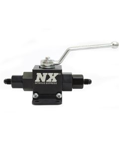 Nitrous Express Lightweight Billet In-Line Valve 1.5in I.D (4AN Fitting) - 15159-4
