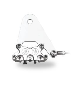 Performance Machine Rear Brake 125x4R x 11.5in Dsc - Chrome - 1272-0052-CH