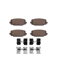DFC 21-25 Jeep Grand Cherokee L Rear 5000 Advanced Ceramic Brake Pads and Hardware Kit - 1551-2411-01