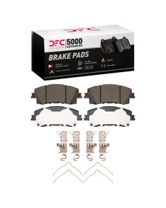 DFC 24-25 Mazda CX-70 Front 5000 Advanced Ceramic Brake Pads and Hardware Kit - 1551-2494-01