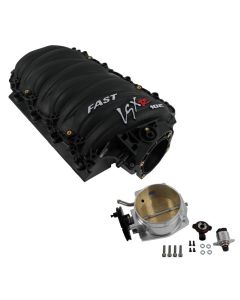 FAST LSXR Manifold 102MM LS1/2/6 Intake Manifold Kit - Black - 146302B-KIT