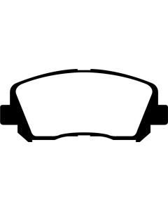 EBC 15+ Chrysler 200 3.6 (Heavy Duty Brakes) Ultimax2 Front Brake Pads - UD16401