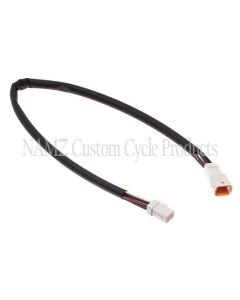 NAMZ 2016+ V-Twin Softail Throttle-By-Wire Handlebar Wire Extension Harness 12in. - NTBW-J12