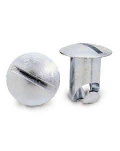 Moroso Quick Fastener - Oval Head - 7/16in x .500in - Steel - 10 Pack - 71350