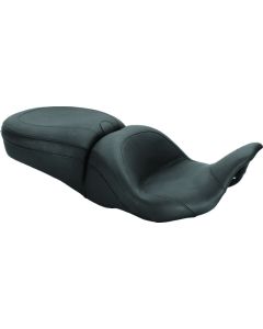 Mustang 08-21 Harley Electra Glide, Rd Glide, Rd King, Str Glide Lowdown Touring 1PC Seat - Black - 79700