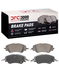 DFC 22-23 Peugeot 8 (Mexico) Front 3000 Ceramic Brake Pads - 1310-2508-00