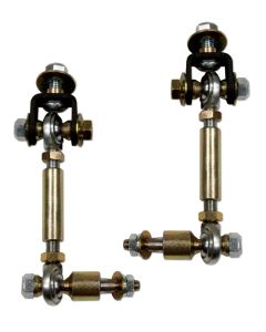 Tuff Country 98-01 Dodge Ram 1500 4wd Front Adjustable Sway Bar End Links (w/ heim Joints) - 30927