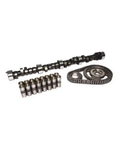 COMP Cams Hydraulic Flat Tappet Camshaft Kit for Chevrolet Small Block 283-400 V8 1962-1986, 270° Duration, 0.480" Lift, Steel Core, Black Finish - SK12-211-2