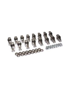 COMP Cams Magnum Roller Rocker Arms FS/Oldsmobile V8 1964-1990 Steel Construction Black Finish 1.6 Ratio - 1442-16