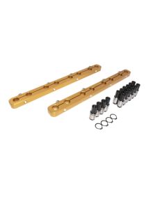 COMP Cams Stud Girdle Kit FS 7/16 Gold Anodized Aluminum for Small Block Ford 289-351W 1962-1995 - 4024CPG