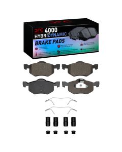 DFC 01-07 Ford Escape Front 4000 HybriDynamic Brake Pads and Hardware Kit - 4000-0843-01