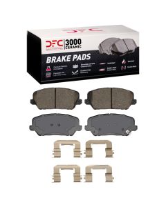 DFC 14-18 Kia Forte Front 4000 HybriDynamic Brake Pads and Hardware Kit - 4000-1735-01
