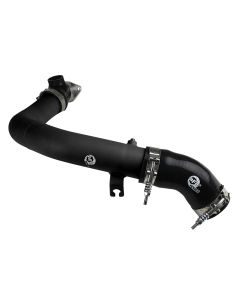 aFe BladeRunner 2.5in Aluminium Hot Side Charge Pipe 15-20 Subaru WRX 2.0T - Black - 46-20378-B