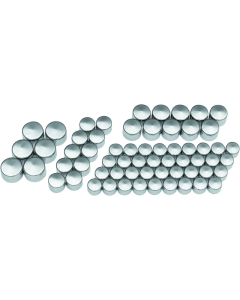 Kuryakyn Kool Kaps Engine Kit Milwaukee-8 Chrome - 2464