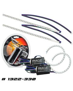 Oracle 15-17 Ford Focus RS/ST DRL Upgrade w/ Halo Kit - ColorSHIFT - 1322-330