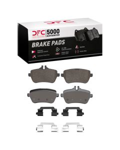 DFC 13-21 Mercedes-Benz SL400 Rear 5000 Advanced Low Metallic Brake Pads and Hardware Kit - 1551-1689-01