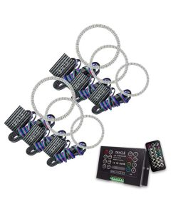 Oracle Toyota Supra 93-98 Halo Kit - ColorSHIFT w/ 2.0 Controller - 2517-333