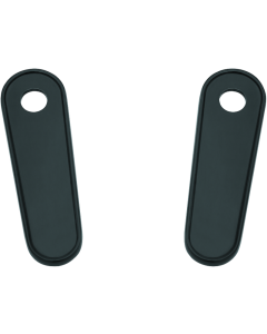 Kuryakyn Passenger Board Block Off Plate - Black 9397
