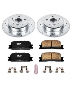 Power Stop 01-03 Toyota Highlander Rear Z23 Evolution Sport Brake Kit - K1069