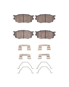 DFC 98-03 Mazda Protege Front 4000 HybriDynamic Brake Pads and Hardware Kit - 4000-0755-01