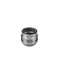 McGard Wheel Lock Nut Set - 4pk. (Under Hub Cap / Radius Seat) M14X1.5 / 19mm Hex / .890in. L w/Caps - 25167