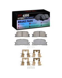 DFC 02-06 Lexus ES300 Rear 4000 HybriDynamic Brake Pads and Hardware Kit - 4000-0885-01