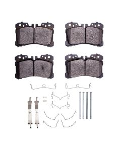 DFC 07-25 Lexus LS500 Front Euro 5000 Ceramic Brake Pads and Hardware Kit - 1600-1282-01