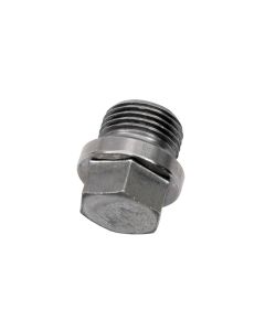 Moroso Oxygen Sensor Plug w/17mm Hex Head - Plated Steel - M18 x 1.5 Thread - Single - 22734