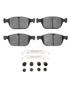 DFC 10-16 Volvo XC60 Front 5000 Advanced Low Metallic Brake Pads and Hardware Kit - 1551-1412-01