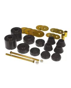 Prothane 67-72 GM Body Mount 12 Bushing Kit - Black- PROT-7-103-BL