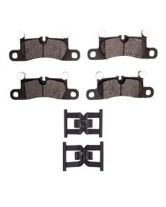 DFC 12-23 Porsche Boxster Rear 5000 Advanced Low Metallic Brake Pads and Hardware Kit - 1551-1655-01