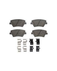 DFC 25-25 Hyundai Ioniq 5 N Rear 5000 Advanced Low Metallic Brake Pads and Hardware Kit - 1552-2377-01